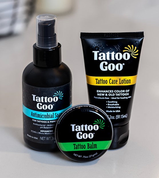 [당일발송] Tattoo Goo Care Kit 타투구 케어 키트 3 in 1 세트 -미국내수용