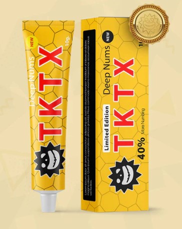 [3일특송] TKTX 40% 옐로우 타투 마취크림