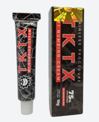 [3일특송] TKTX 75% 블랙 타투 마취크림 대형타투 피어싱 레이저