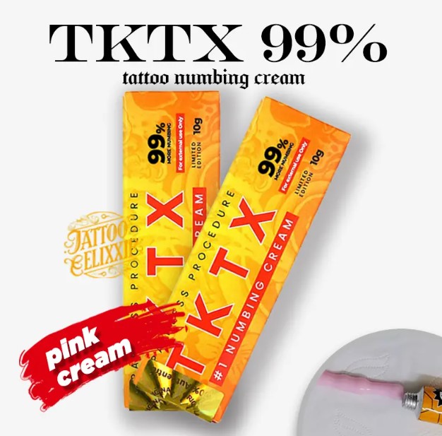 [3일특송] TKTX 99% 골드 타투 마취크림 베스트셀러