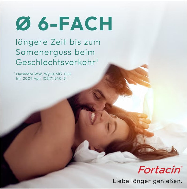 [독일직배송] Fortacin 포르타신 마취 스프레이  타투 영구 문신 마취크림 스프레이 사정지연 [해외무료배송]