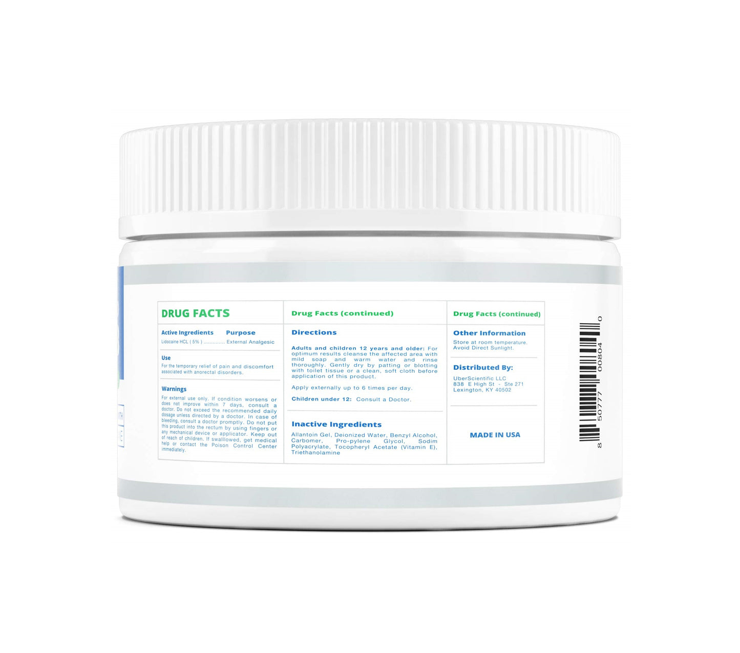 [3일특송] Advanced Numb 어드밴스드 넘 타투 마취크림 2oz [미국내수용]