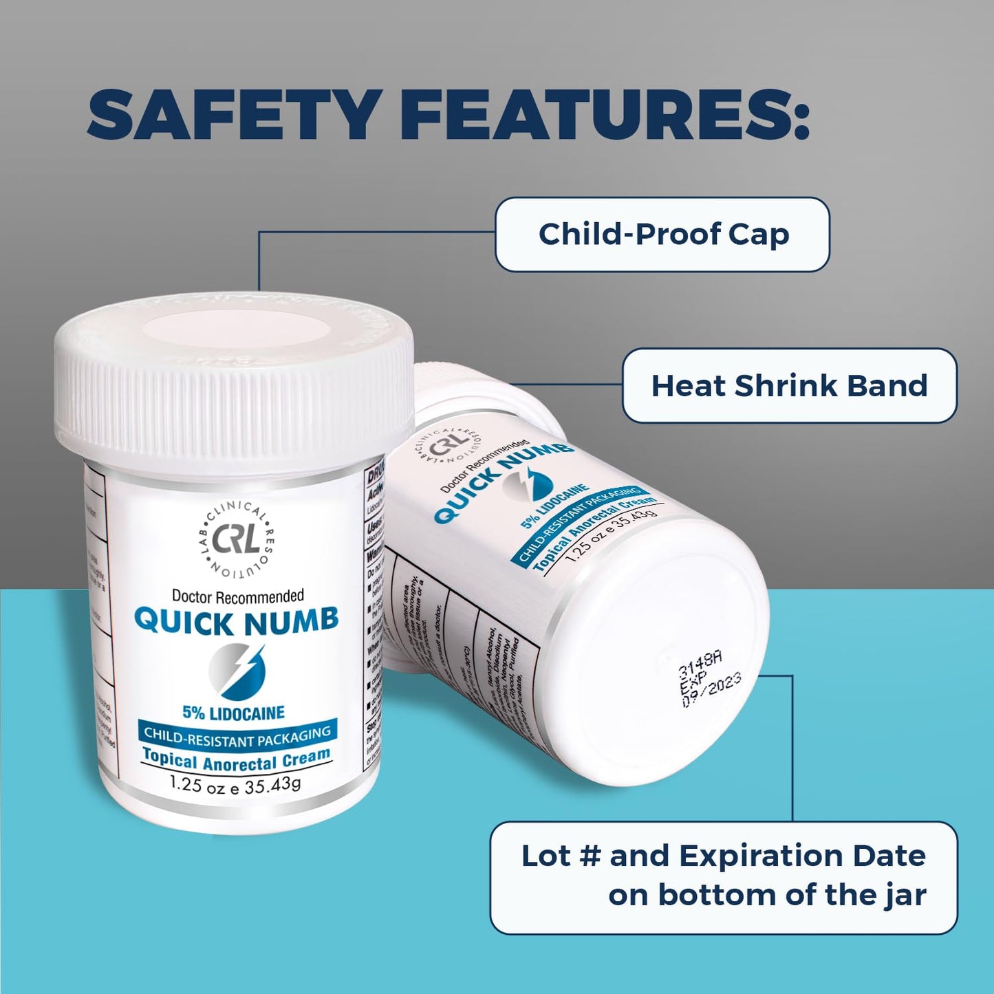 [3일특송] Quick Numb 퀵 넘 1.25oz [미국내수용정품]