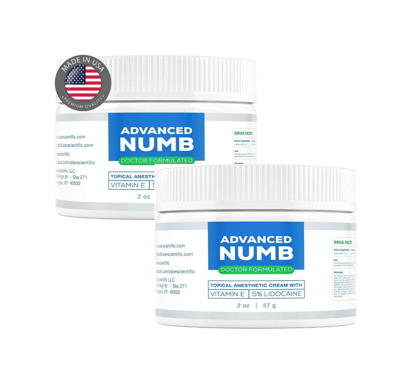 [3일특송] Advanced Numb 어드밴스드 넘 타투 마취크림 2oz [미국내수용]