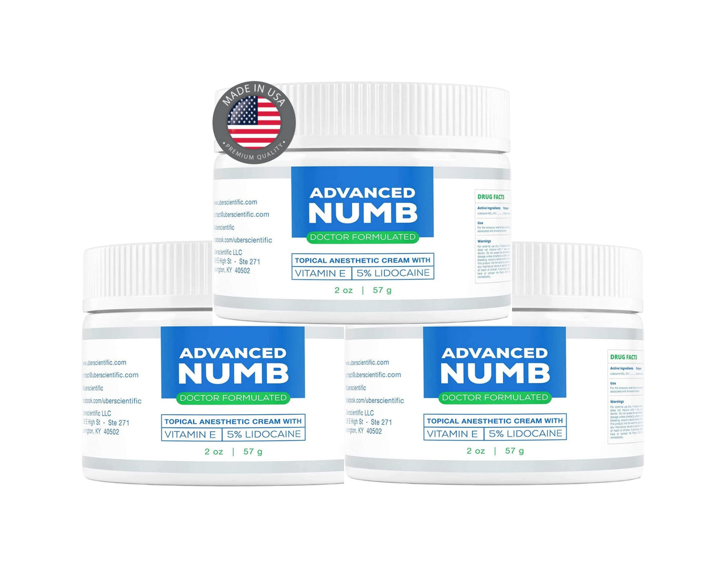 [3일특송] Advanced Numb 어드밴스드 넘 타투 마취크림 2oz [미국내수용]
