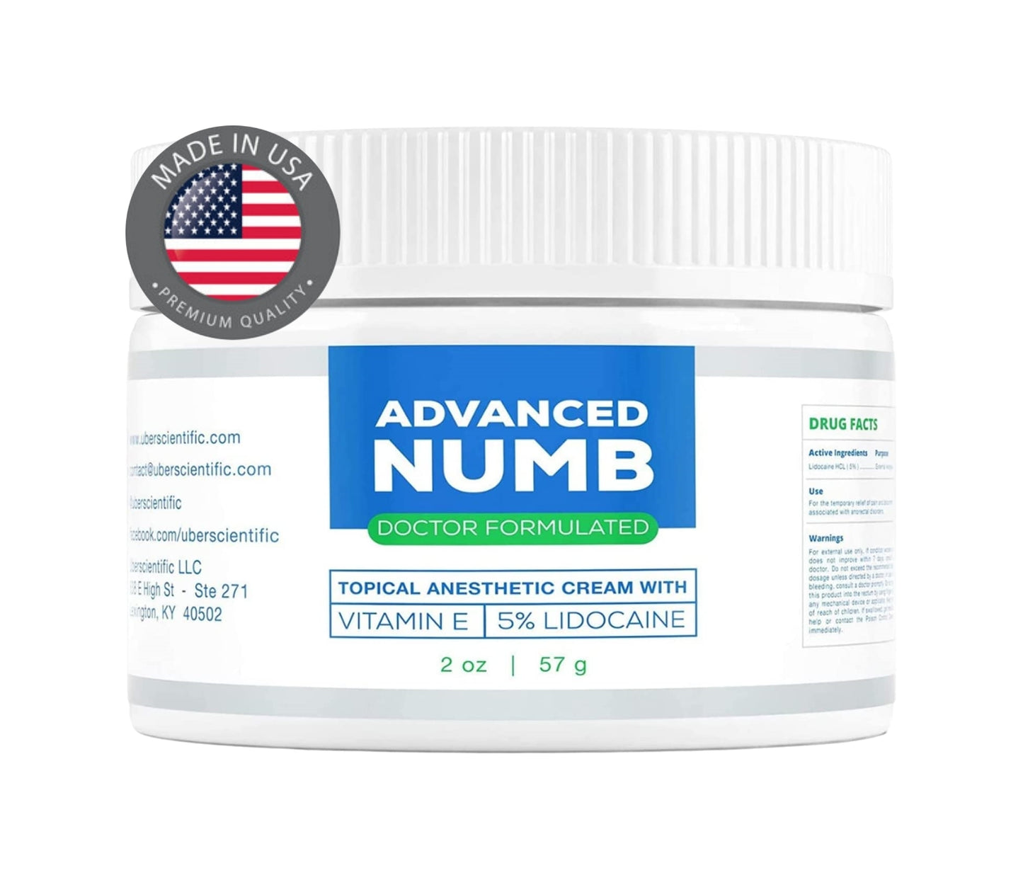 [3일특송] Advanced Numb 어드밴스드 넘 타투 마취크림 2oz [미국내수용]