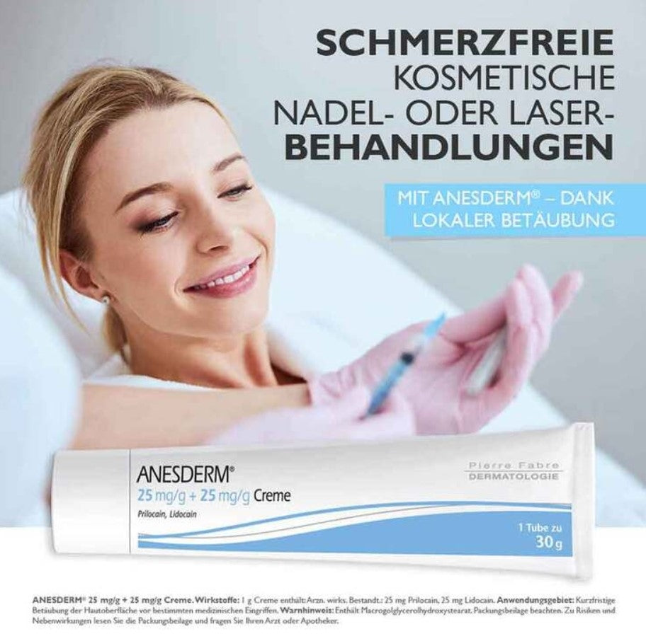 [3일특송] Anesderm Cream 아네스덤 크림 30g 대용량 [독일내수용]