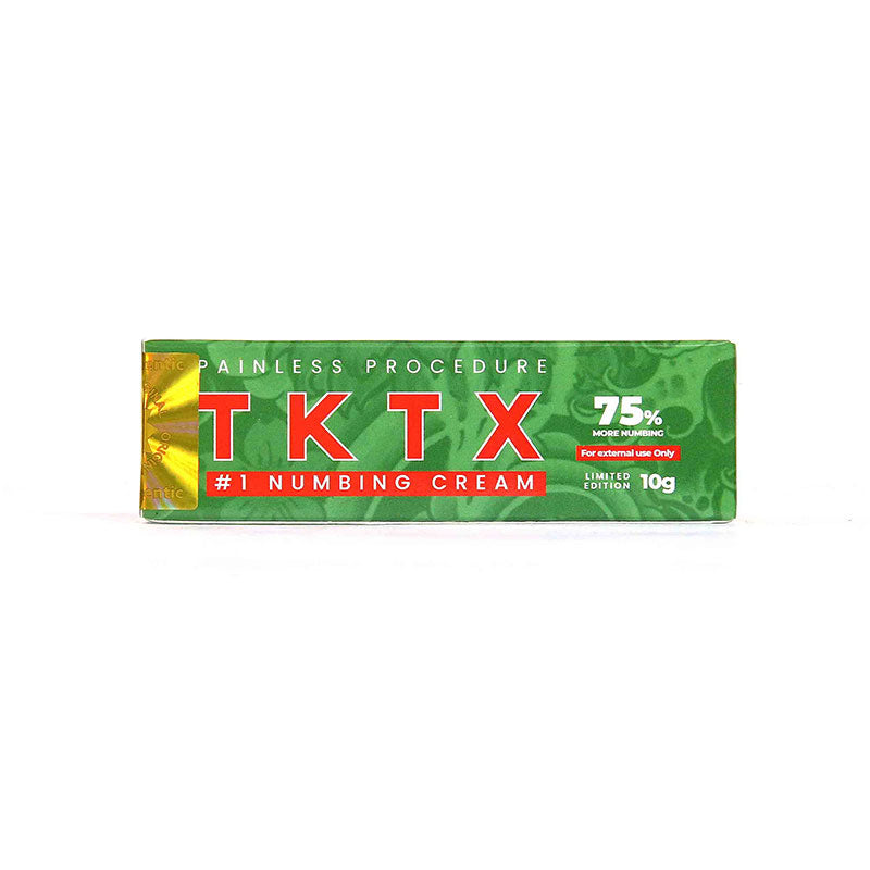 [3일특송] TKTX 75% 그린 타투 마취크림 눈썹 얼굴 미세 타투용