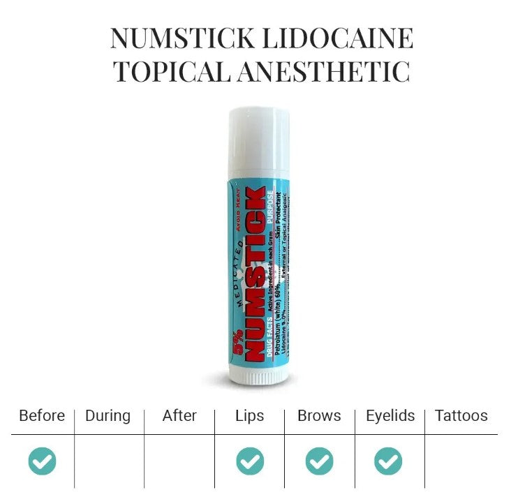 [3일특송] NUMSTICK 넘스틱 입술 아이라인 프리미엄 립스틱형 타투 문신 스틱 4g -미국내수용정품 Unit Dose