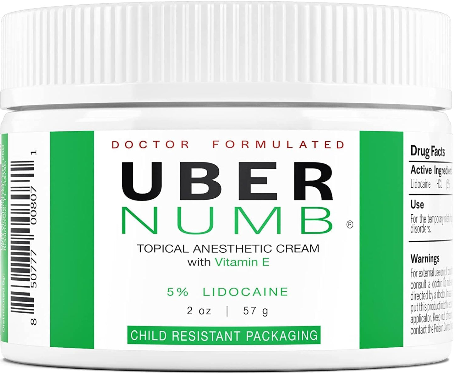 [미국정품] UBER NUMB 우버 넘 닥터 포뮬러 타투크림 2oz 미국내수용정품 5일특송